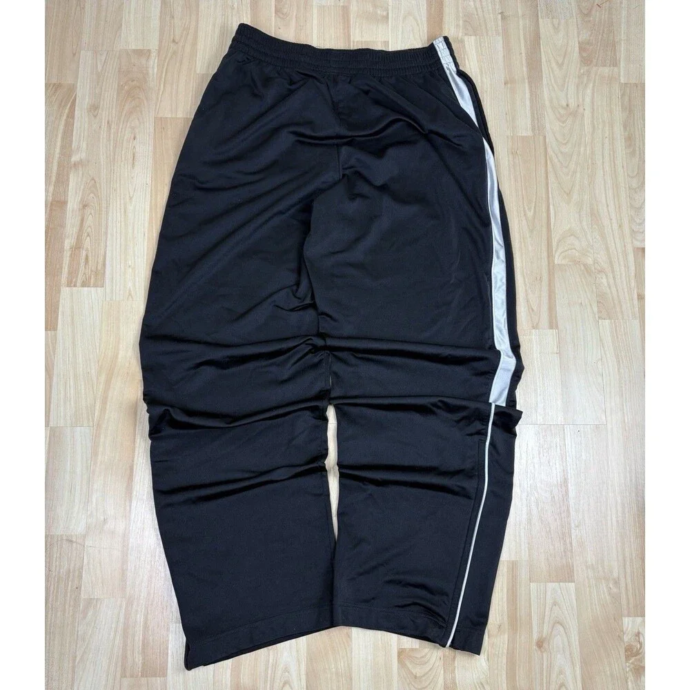 Vintage Y2K Nike Track Pants / Sweat Pants / Black / Size Large / Baggy